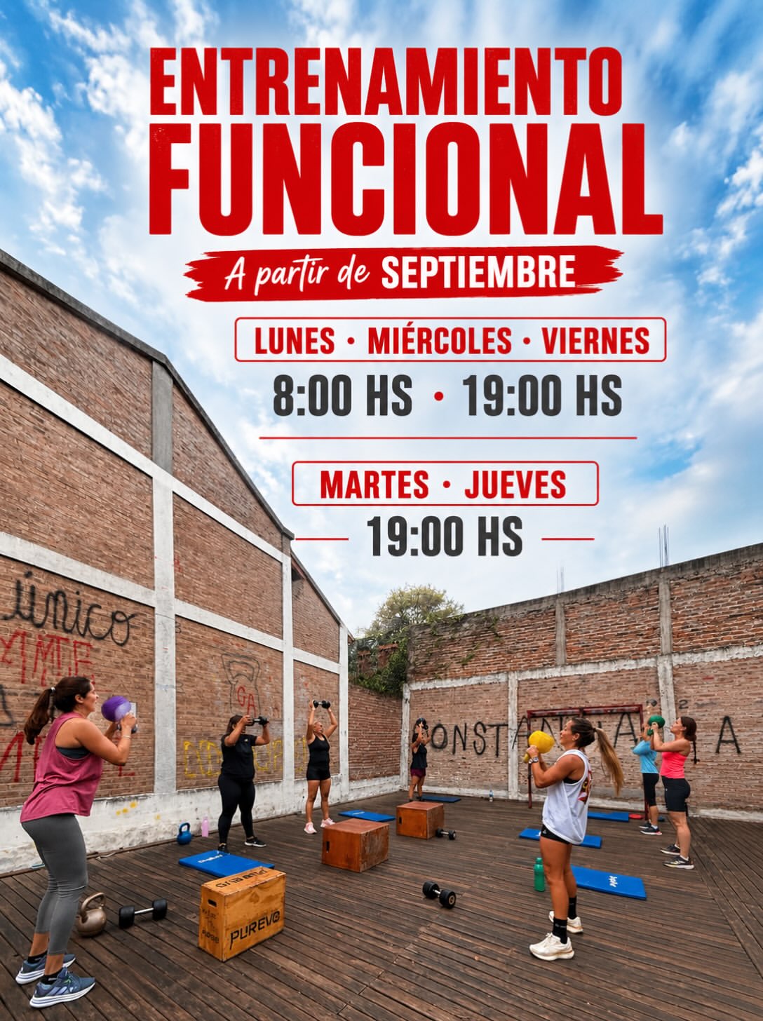 Área de entrenamiento funcional